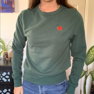 Rose crewneck